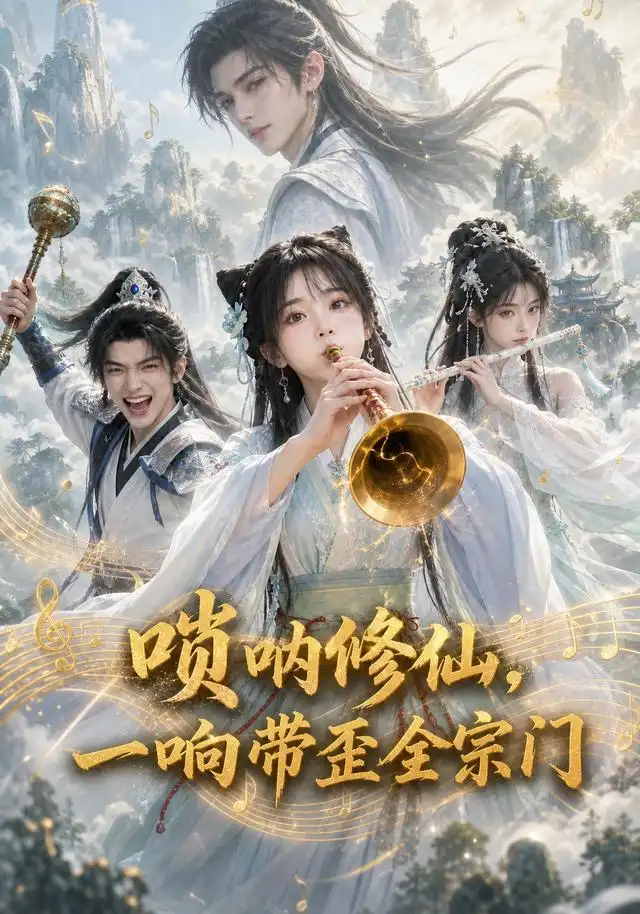 唢呐修仙，一响带歪全宗门（107集）AI短剧