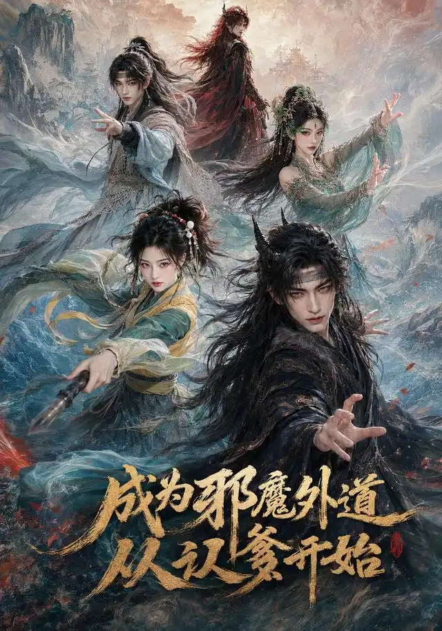 成为邪魔外道从认爹开始（66集）AI短剧