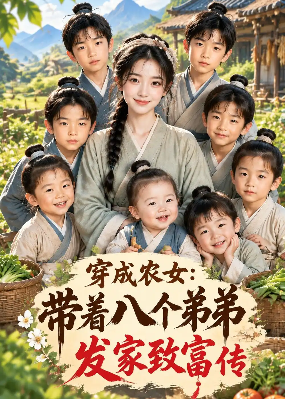 穿成农女：带着八个弟弟发家致富传（608集）