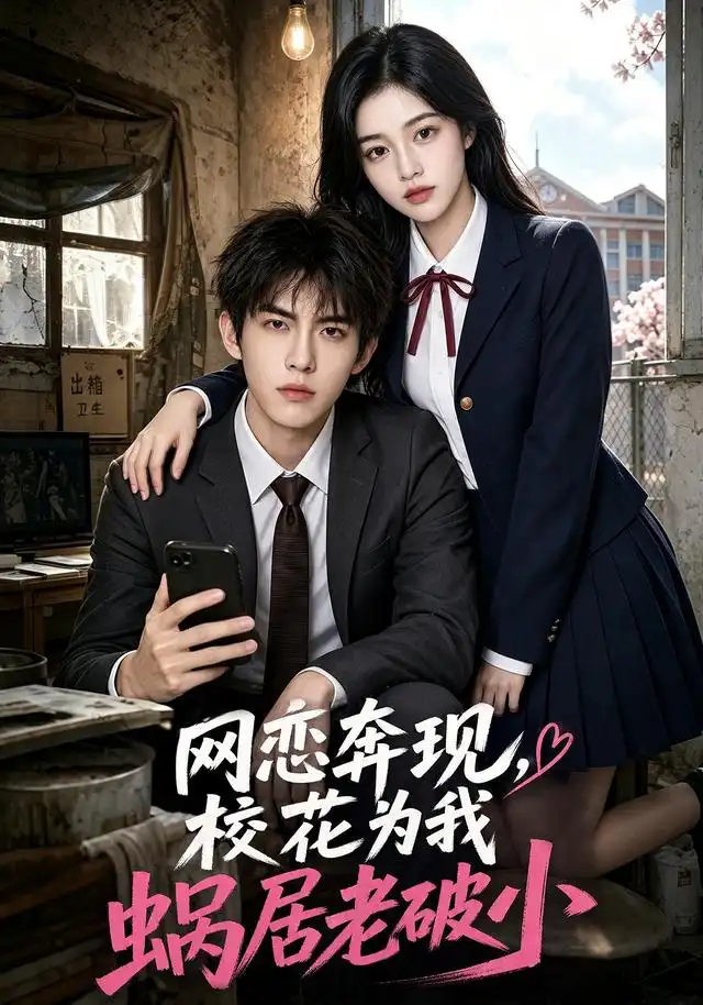 网恋奔现，校花为我蜗居老破小（69集）AI短剧